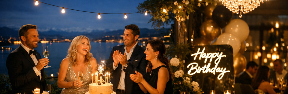 Outdoor Geburtstagsparty in Zürich